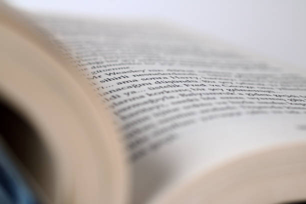 istock Close-up of open book 1384471714
