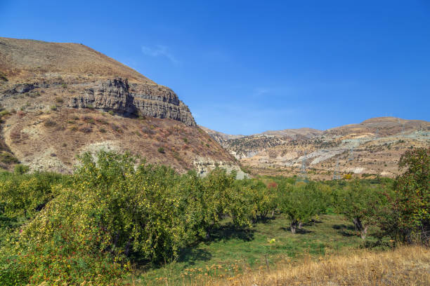 istock Landscape with mountains in Armenia 1384496913