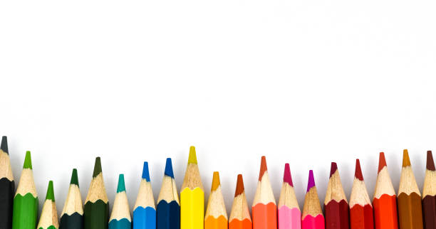 istock Close up of color pencils 1384498941