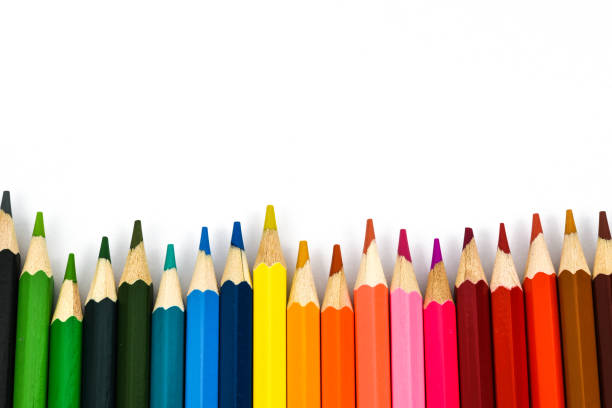 istock Close up of color pencils 1384498942
