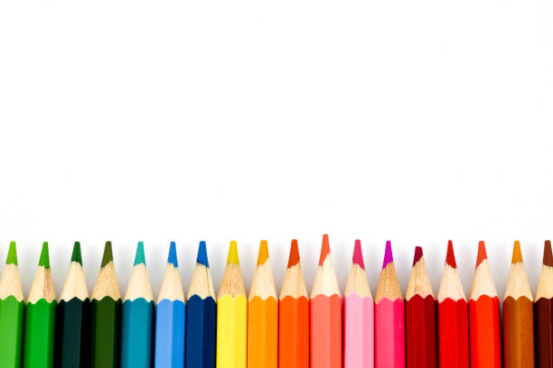 istock Close up of color pencils 1384498954
