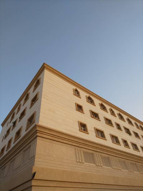 istock low angle view of building against clear sky 1384517673