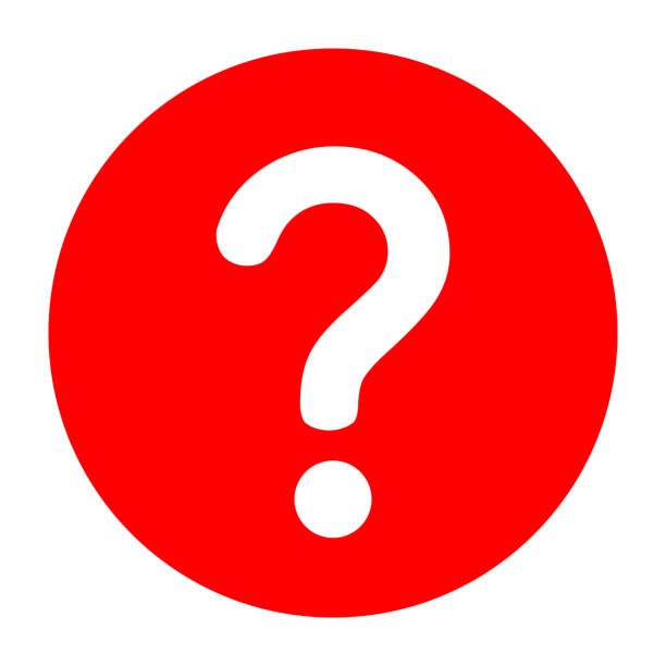 question mark question mark on a white background red question mark stock illustrations