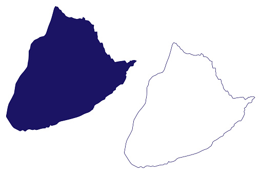 Beata Map Beata Island Map Vector Illustration Scribble Sketch Beata Map Stock ...