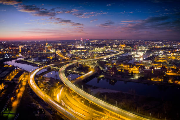 istock Szczecin by night, Poland 1384572622
