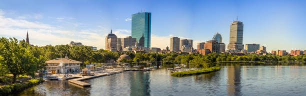 ボストン  - boston skyline new england urban scene ストックフォトと画像