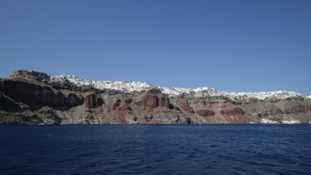 istock Oia from the boat, Santorini 1384588664