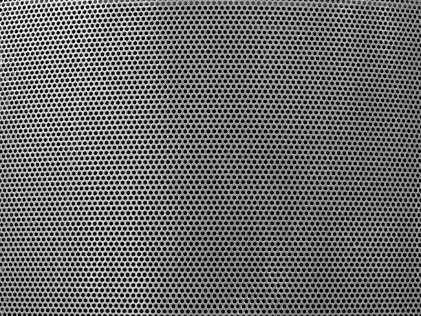istock Closeup of the iron grille 1384589586