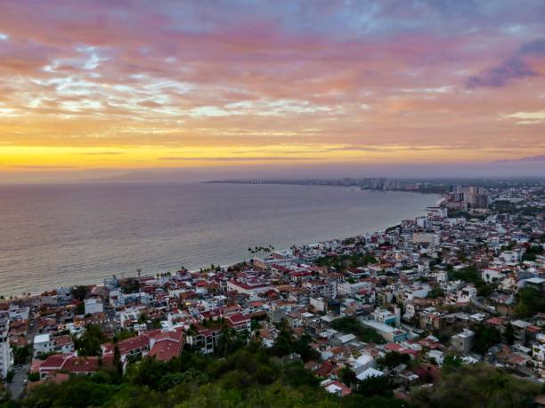 istock Puerto Vallarta and a Breathtaking Sunset 1384594490