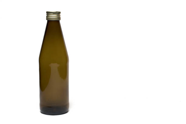 Juice Bottle With White Background