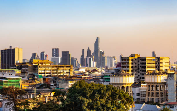 istock Cityscape at Bangkok 1384613218