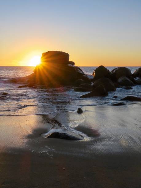 istock A Tranquil Sunset on the Pacific Coast 1384613547
