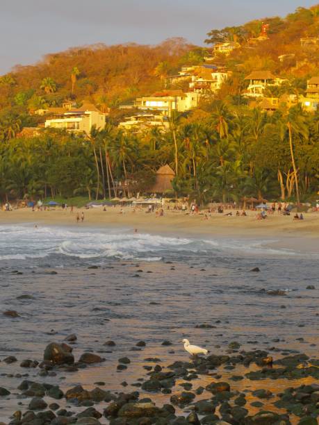 istock A Pacific Town at Golden Hour 1384613669