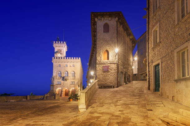 istock Piazza della Liberta in San Marino 1384617411