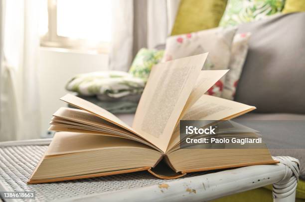 Libro Aperto Stock Photo - Download Image Now - Anticipation, Book, Color Image
