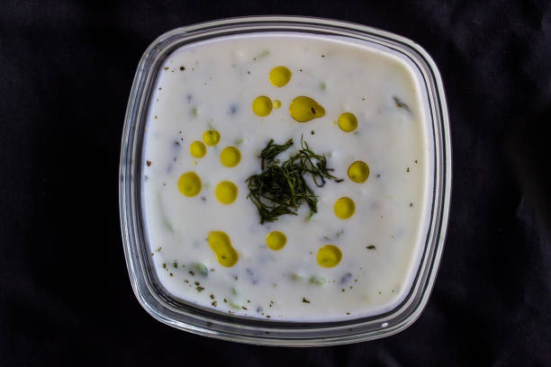 Traditional Turkish food cacik