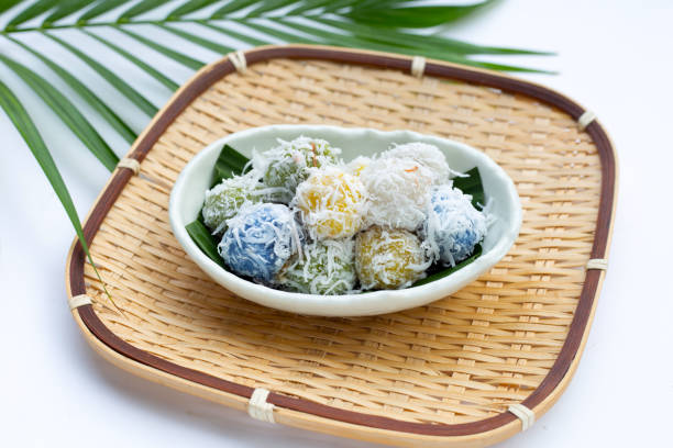 istock Thai dessert, Colorful coconut Balls 1384661612