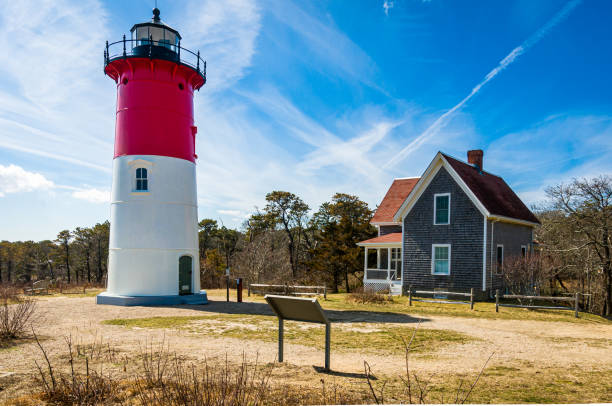 Nauset Light and Keepers House