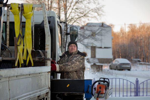 istock Portrait of a hydraulic crane operating worker 1384673226