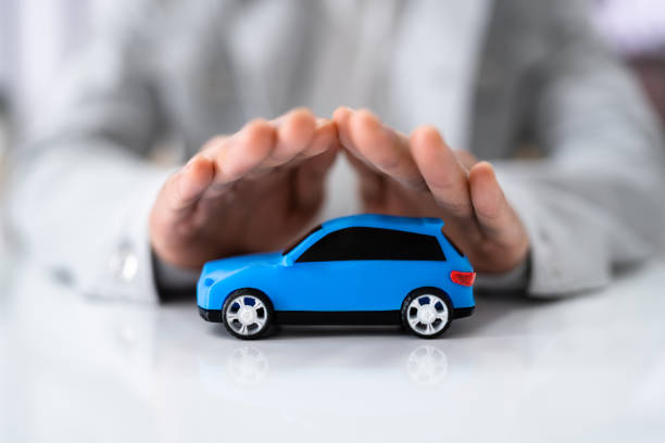 istock Car Insurance Guarantee. Safe Vehicle Concept 1384681248