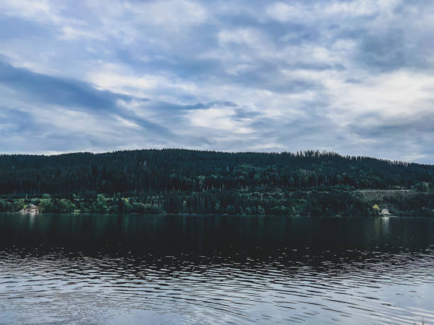 A lake in the Black Forest in Germany.