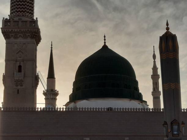 istock Beautiful View of Prophet Mosque Madinah 1384708015