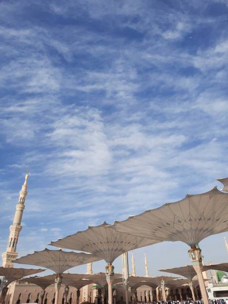 istock Beautiful View of Prophet Mosque Madinah 1384708054