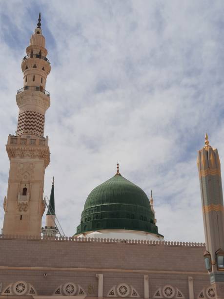 istock Beautiful View of Prophet Mosque Madinah 1384708070