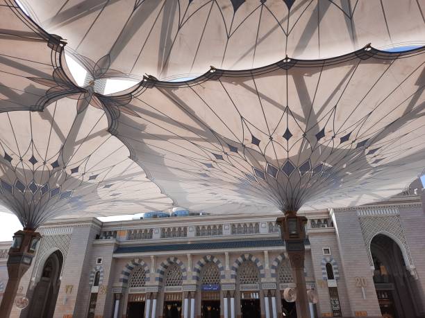 istock Beautiful View of Prophet Mosque Madinah 1384708094