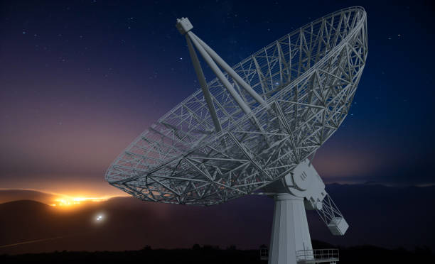 istock The antennas of astronomical observatory at night 1384726463