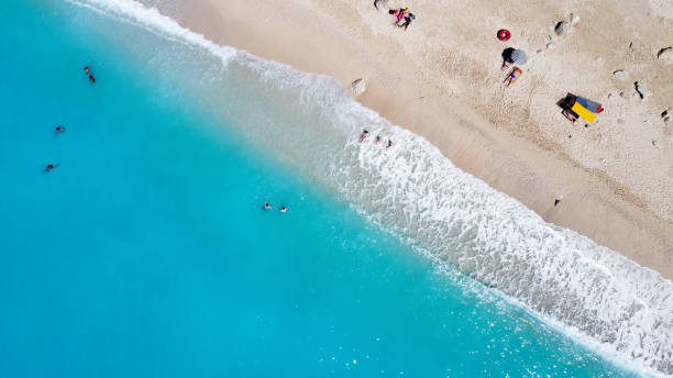 istock Tropical Sea Coast Aerial View 1384728206