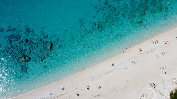 istock Tropical Sea Coast Aerial View 1384728305