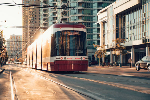 istock New modern tram in Toronto 1384764029