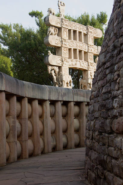 istock Inside Periphery of Stupa, Sanchi 1384765224