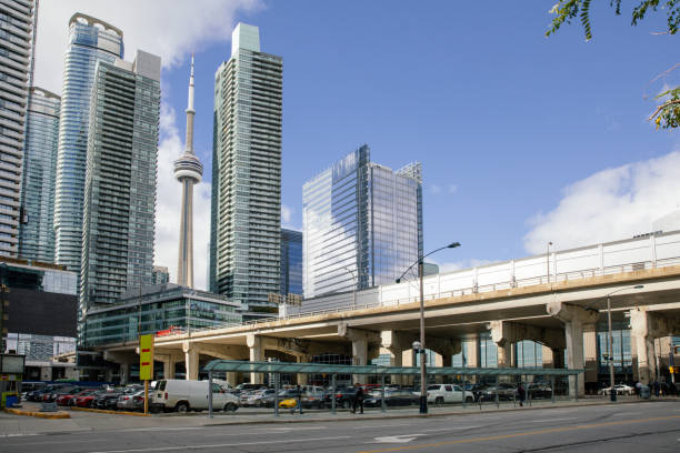istock Toronto office buildings in downtown financial district 1384766290