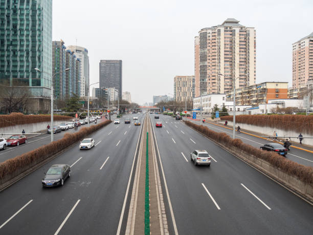 istock Beijing City Main Road 1384769918