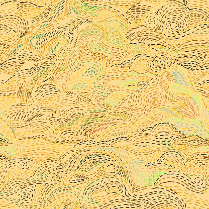 Dashed Texture Seamless Geometric Pattern With Dashed Textured Surface Print Minimal ...