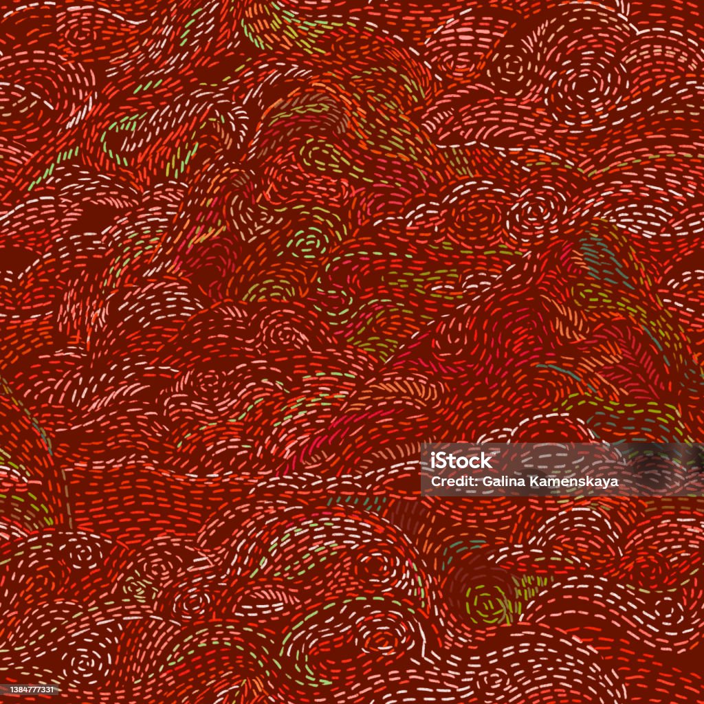 Dashed Texture Seamless Geometric Pattern With Dashed Textured Surface Print Minimal ...