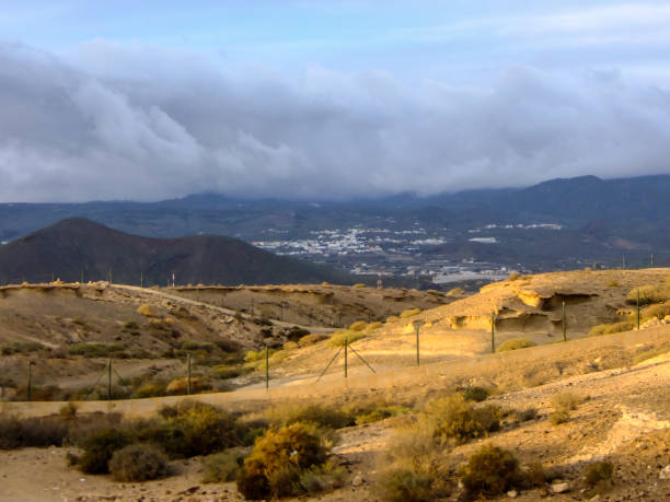 istock Landscape in Tropical Volcanic Canary Islands Spain 1384788974