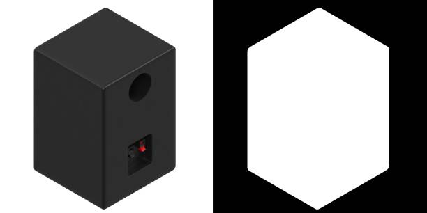 istock 2-way studio monitor speaker 1384809555