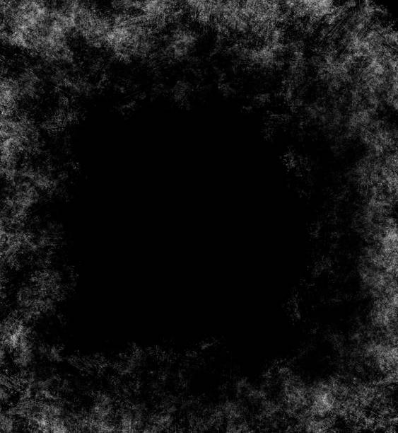 istock Grunge background frame. Cracked structure effect. Rough grunge pattern design. Faded dyed paper texture. 1384809908