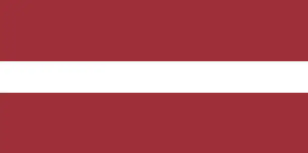 Vector illustration of Latvia flag official standard shape color ,Symbols of Latvia template banner,card,advertising ,promote,ads, web design, magazine,