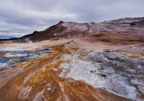 istock Hverir geothermal area in Iceland 1384814236