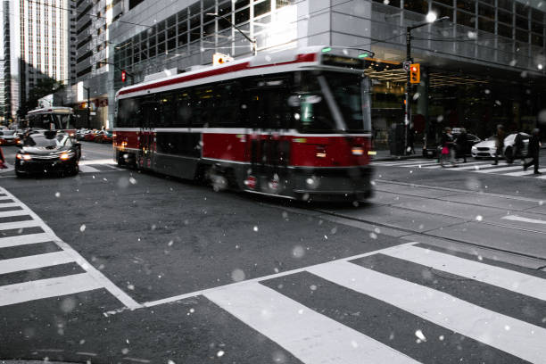 istock New modern tram in Toronto 1384836801