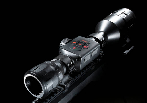 istock Thermal night vision rifle scope 1384839223