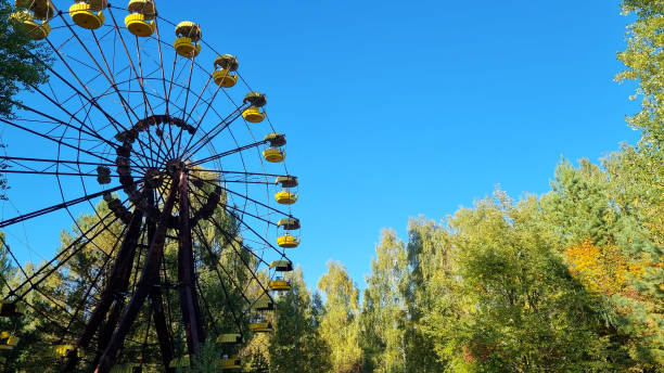 istock Ferris wheel in Pripyat Chernobyl 1384846667