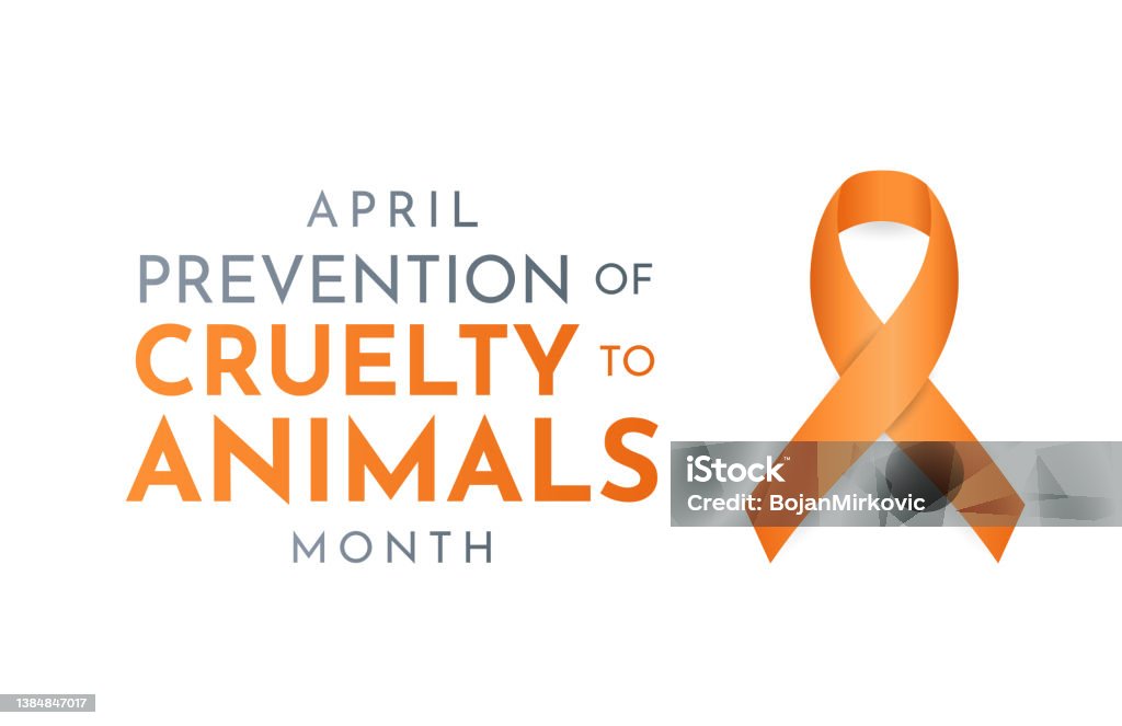 Prevention Of Cruelty To Animals Month April Vector Stock Illustration -  Download Image Now - iStock