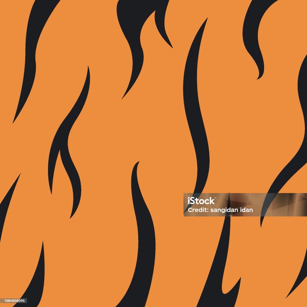 Tiger Vector Texture Tiger Texture Background Vector Design Template Stock Illustration ...
