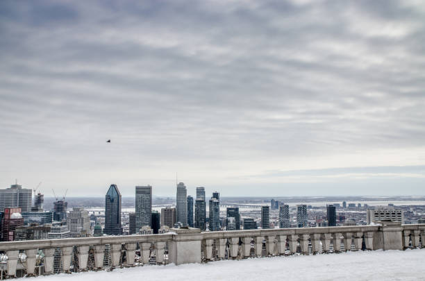 istock Montreal skyline from belvedere Kondiaronk 1384862287