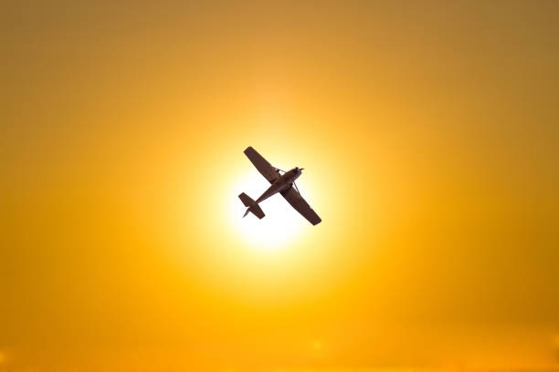 istock Airplane high in the sky 1384862472